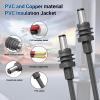 for Starlink Mini DC Power Cable, Mini DC to Mini DC 18AWG Replacement Cable, IP68 Waterproof, DC Power Supply Extension Cable for Home Use (2M) view 3