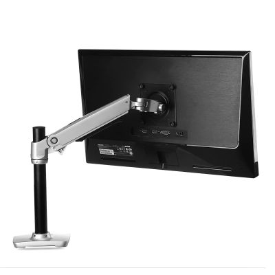 iumLeap Monitor Mount, Mechanical Spring Design, Monitor Arm Fit 17 to 27 Inch Flat/Curved LCD Computer Screens, with Perforation/Clamp Mounting Base