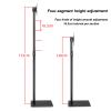 iumLeap TV Floor Stand for 12 to 32 Inch TVs, Height Adjustable Standing TV Mount, Space Saving Standing TV Mount for Bedroom Living Room Corner view 4
