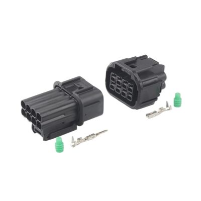 1 Set 2 4 8 12 Pin Waterprof Connector Headlight Spaker Socket 6181-6850 6189-7423 6181-6783 6189-7409 6181-6784 6189-7410(1 Set of 8P)