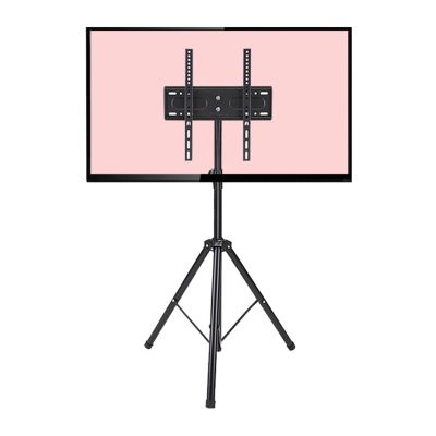 iumLeap Universal Tripod TV Stand, Floor Stand 32-55 Inch Tilt and Height Adjustment Stand, for Bedroom, Living Room, Studio