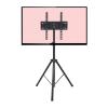 iumLeap Universal Tripod TV Stand, Floor Stand 32-55 Inch Tilt and Height Adjustment Stand, for Bedroom, Living Room, Studio view 1