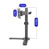 iumLeap Single Monitor Stand, Free-Standing Monitor Riser Fits 12-24 Inch Screens, Adjustable Height Full Motion Swivel 75x75mm/100x100mm view 2