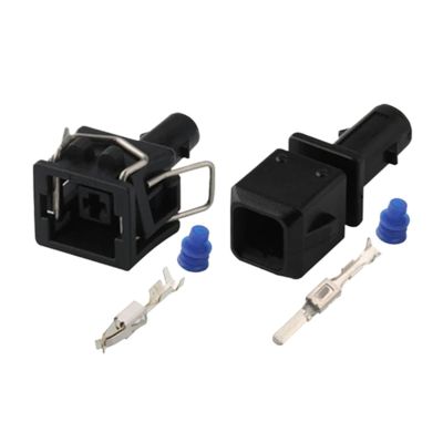 Tongkat Ruiting Store 1/5/10/20/50 Sets 1 Pin 357972761 357 972 761 357972751 357 972 751 Automotive Connector Auto p/Lug Socket Fit Compatible(1p Female Male,20 Sets)