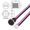 NFHK 5pcs/Set DIY OEM Type C Female Socket to 4Pin Header Cable Pitch=2.0mm Panel Mount Type DC 5V Power Data view 3