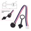 NFHK 5pcs/Set DIY OEM Type C Female Socket to 4Pin Header Cable Pitch=2.0mm Panel Mount Type DC 5V Power Data view 4