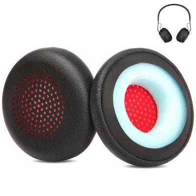 EM-JH101-BK Rebel Headphone Premium Protein Leather Replacement Earpads Compatible with House of Marley EM-JH101-BK Rebel Headphone Earpads Cushion