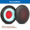 EM-JH101-BK Rebel Headphone Premium Protein Leather Replacement Earpads Compatible with House of Marley EM-JH101-BK Rebel Headphone Earpads Cushion view 4