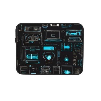13 in Portable Laptop Sleeve Shockproof Lightweight (Game Video Gaming Pattern) Laptop Bag Case Pouch for Travel Business