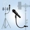 AGASXZZY Mobile Phone Tablet Live Stand Multi-Functional Tripod Universal Accessories Capacitive Microphone Microphone clamp Hose External view 2