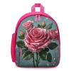 NONHAI Backpack for Men Women Glitter Sequin Roses Laptop Backpack Lightweight Casual Bookbag for Business Hiking (pink-style) view 1