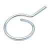 Xadnitu 100 Pieces 2" Diameter Threaded Bridle Rings, Heavy Duty Cable Support, Metal Ring Hangers for Low Voltage Wire Management view 3