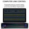 TsoLay Dual Channel Audio Equalizer, Professional Dual 31-Band Digital Equalizer Processor with HD LCD Display DSP Processing Chip, 10 Preset Effects and Low/mid/Treble Independent Adjustment view 4