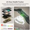 FITVII FINO 2 Slim Fitness Tracker, Smart Watch with Blood Oxygen, Sleep Monitor, 24/7 Heart Rate & Blood Pressure, IP68 Waterproof Health Activity Trackers with Calories Step Counter for Women Men view 4