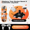 DUXICEPIN Replacement Kit for Oculus Quest 2 Controller/Meta Quest 3 Controller (11-in-1), Joysticks, Screwdriver, Tweezer & Pry Tool-Ultimate for Meta Quest 3 Controller Accessories (Black-11-in-1) view 2