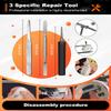 DUXICEPIN Replacement Kit for Oculus Quest 2 Controller/Meta Quest 3 Controller (11-in-1), Joysticks, Screwdriver, Tweezer & Pry Tool-Ultimate for Meta Quest 3 Controller Accessories (Black-11-in-1) view 4