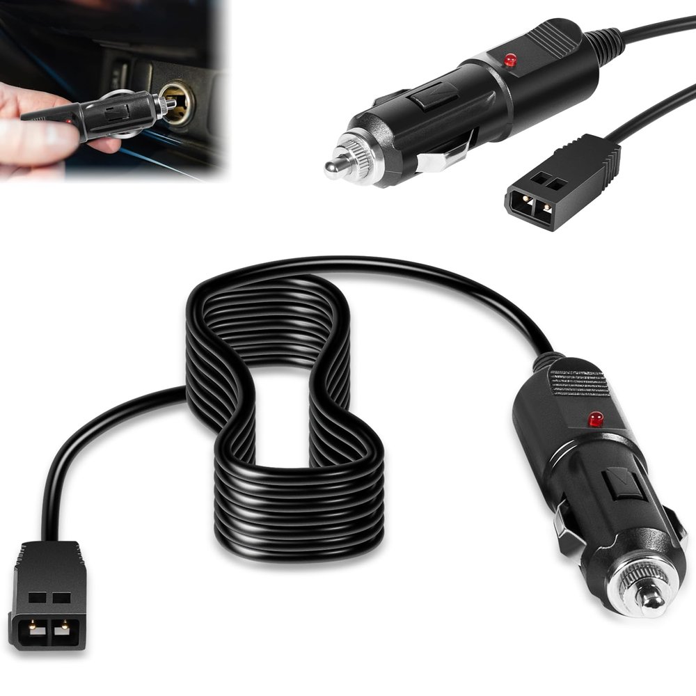 12V DC Port Power Cord 720105-1 Power Cable Fit for Humminbird Fish Finder Charger, for All Helix 5/7/8/9/10/12/15, for All ICE Helix, All ICE Flasher (8 Feet)