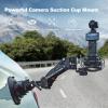Came-TV Shock Absorber Arm Car Camera Mount, Camera Suction Mount Suction, ARM-PK03 Multifunctional Cup Mount Compatible with Pocket 2,Pocket 3, OSMO, 360 Action Smartphone view 2