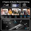 128GB Digital Voice Recorders with EVA Zipper Carrying Hard Case Cover & USB C Charging Cable view 4