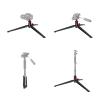 Mini Tripod for Camera,Mini Tripod Desktop,Aluminum Tabletop Tripod Stand 3/8 Inch Screw Hole Load Up to 10kg for DSLR Camera Monopods view 2