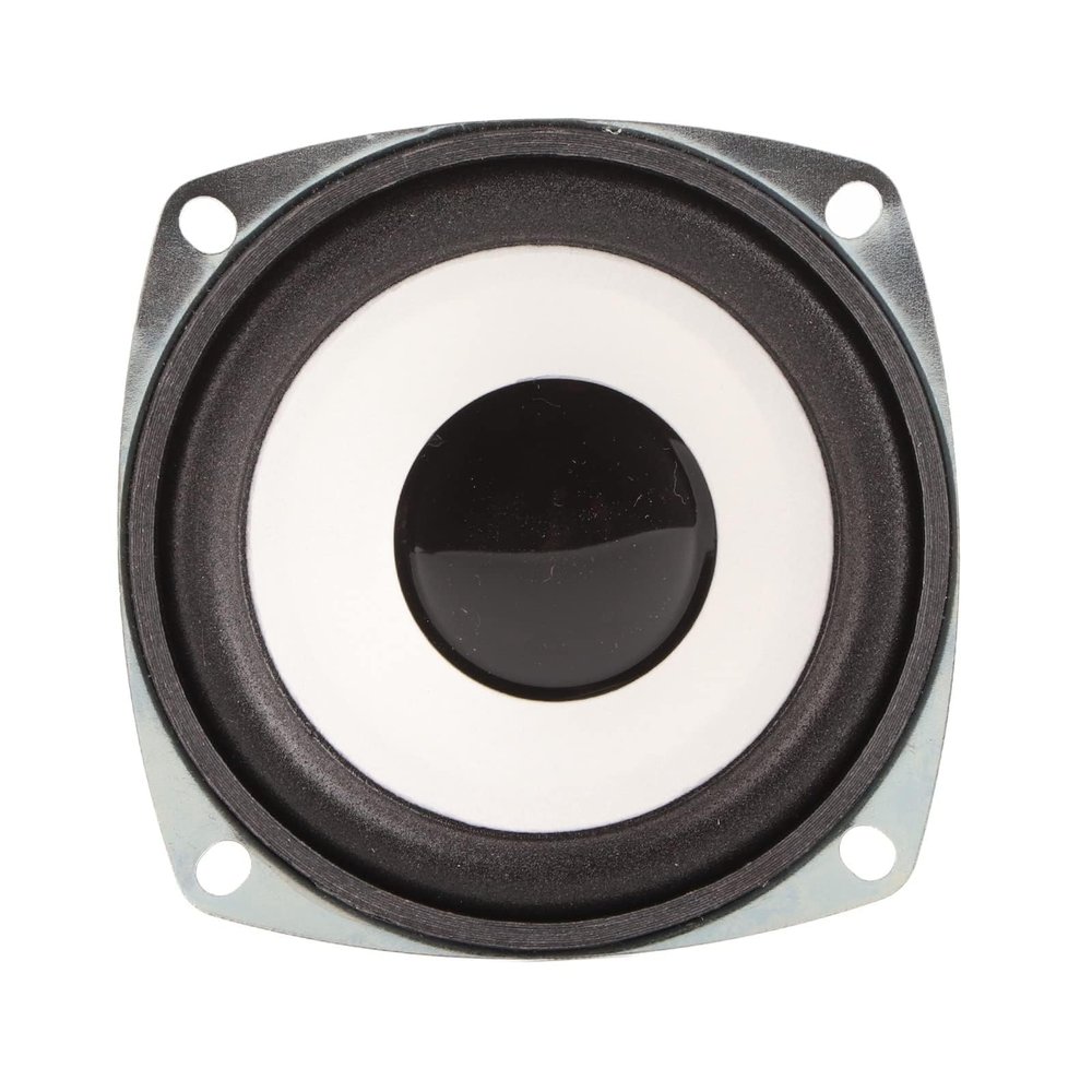 2 PCS 3 Inch Mini Full Frequency Audio Speaker Loudspeaker 4ohm 5W Full Range Speaker Driver Stereo Woofer Speaker for Multimedia Sound Box DIY