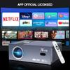 [Official Licensed Apps  AI Autofocus]XNANO UHD Home Theater with Dolby Sound,Smart Projector with WiFi 6 and Bluetooth 5.0,Portable Projector with Smart Voice Remote Control,Built-in Streaming Apps view 2