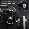 Exquisite Metal Concave Shutter Release Button for Fujifilm XE5 GFX100RF XM5 X100VI X100V X-T5 X-T4 X-T3 X-T30 X- X-T20 X-PRO3 X-E4 for Nikon Zf for Leica Q3 M10 for Sony RX1 R,Diameter 0.47in Silver view 2