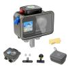 Seafrogs Aluminum Alloy Waterproof Action Camera Housing for DJI Osmo Action 4 Osmo 3, [200M/656Ft] Underwater Camera Case for Video Recording of Scuba Diving, Surfing, Rowing, Skiing, Snorkeling view 1