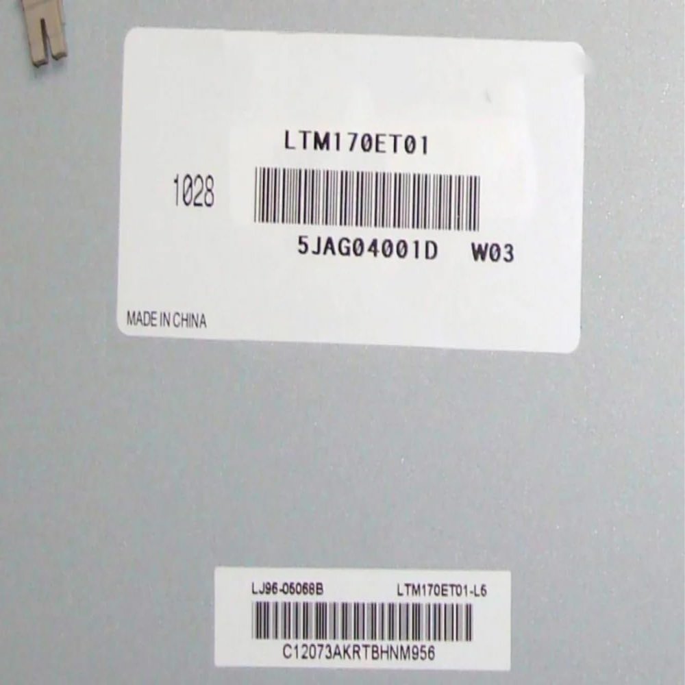 Original spot 17 inch 12801024 LCD Screen LTM170ET01 Industrial Display