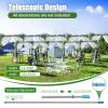10'x50' Backdrop Stand Pipe Kit, Heavy Duty Sturdy Backdrop Stand, Photo Background Stand, Background Support System, Curtain Frame for Wedding Birthday Party Banquet Decorations view 4