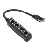 2pcs Ethernet Splitter, 1 to 4 Rj45 High Speed Splitter Adapter Network Cable Adapter view 4