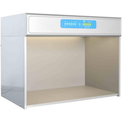 LPLYAA Color Assessment Cabinet Color Matching Box with 6 Light Sources,Lab Color Matching Light Box Tester Machine for Fabric Textile Clothes Printing