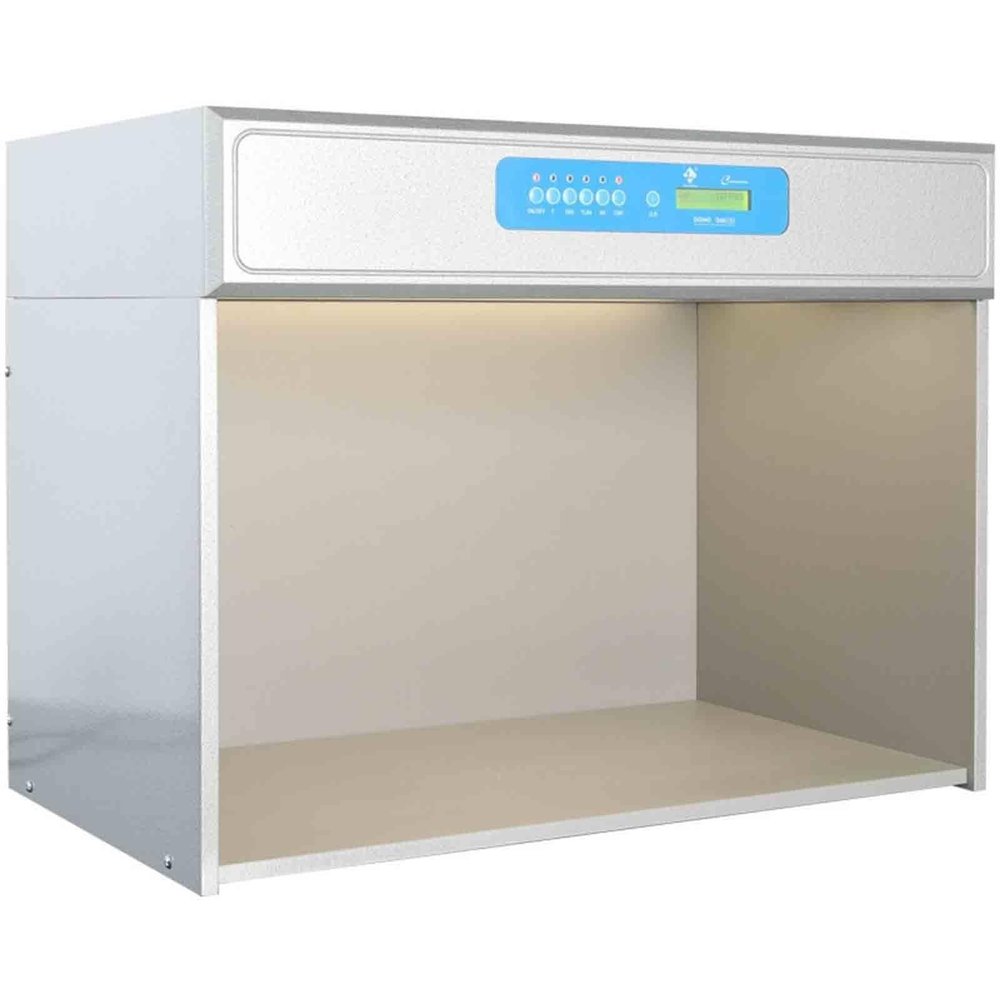 LPLYAA Color Assessment Cabinet Color Matching Box with 6 Light Sources,Lab Color Matching Light Box Tester Machine for Fabric Textile Clothes Printing