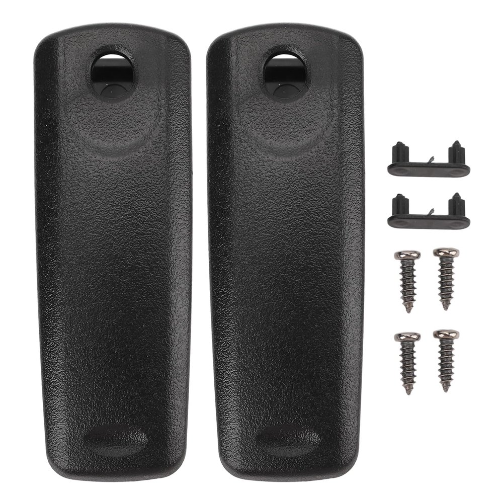 2Pcs Walkie Talkie Belt Clip Replacement Two Way Radios Belt Clip for VX8DR VX8R VX8GR VX8D FT1DR FT2DR FT3DR FT5DR FT8DR