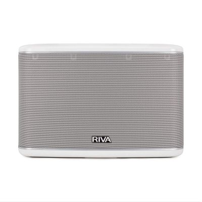 RIVA Festival Hi-Fi Smart Speaker with AirPlay 2, Chromecast (White)
