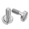 2PCS 1/4-20 Thread D-Ring Stainless Steel Camera Fixing Screws, Tripod Camera Mount Screw for Camera Holder Fixing Screw, Quick Release Plate Mounting and Attachment Screws view 3