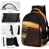 BTCOWZRV Travel Backpack for Men Women Casual Daypack Stack of Colored Paper Laptop Backpack Computer Bag Lightweight Shoulder Bag view 4