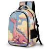 BTCOWZRV Travel Backpack for Men Women Casual Daypack Little Dinosaur Laptop Backpack Computer Bag Lightweight Shoulder Bag view 1