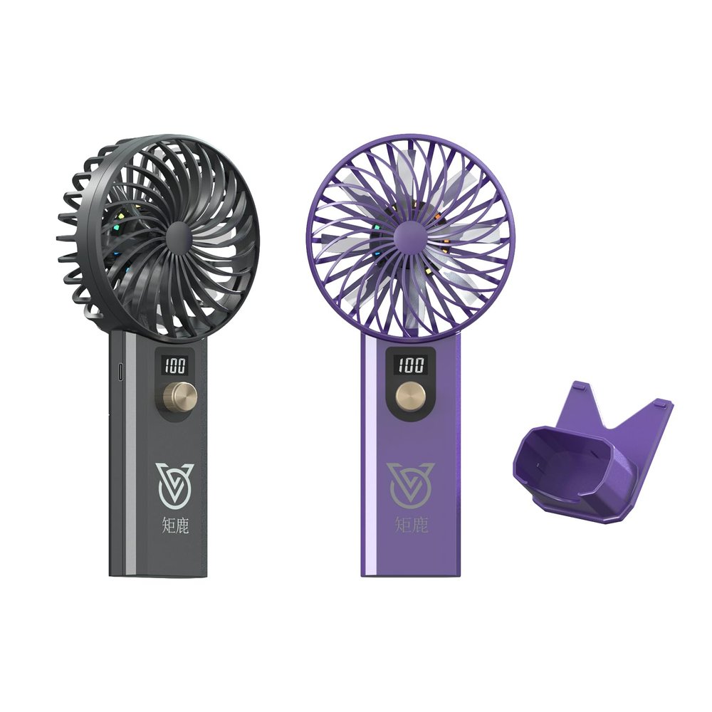 suwayge portable violent handheld fan, adjustable speed (1-100) range, model airplane motor handheld fan, (20000RPM), 10000mAh rechargeable battery, personal fan, digital display