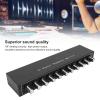10 Channel Stereo Headphone Amplifier, Portable Metal Headphone Splitter Built in Equalizer, Superior Audio Even at Maximum Volume, for Studio Engineers and Music Producers view 4