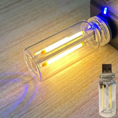 Gowcxn Retro Car Lamps, Plug-in USB Automotive Interface Charging Night Lamps, Mini Vehicle Interior Led Atmosphere Light for Car, Bedroom, Hallway, USB Retro Car Night Lamps (Warm Light)