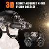 SKIOVEMI Night Vision Goggles Head Mounted, Digital Night Vision Goggles, 4K HD IR Helmet Mounted Night Vision Binoculars with 32GB Memory Card, 8X Digital Zoom view 3
