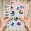 WESILY Pack 50 PCS 70s 80s Disco Ball Stickers Retro Vinyl Waterproof Decals Christmas Decor Water Bottles Laptop Luggage Skateboard Scrapbook Phone Case Gifts for Teens Adults Girls view 4