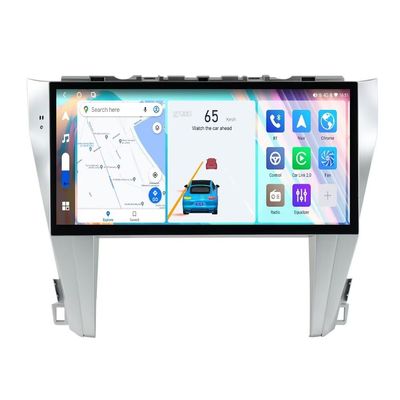 12.3" Touch Screen 8Core 8+256GB Car Stereo for Toyota Camry 2015-2017 Radio Upgrade Android 12 Head Unit with Car-Play Android Auto/DSP/FM/AM/5G WiFi/SWC