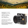 1200TVL FPV Camera, 2.1mm 125 Degree Wide Angle Lens for FPV Flight, DC 5-35V FPV Camera for Quadcopter Drone, FOV, NTSC PAL Switchable view 2
