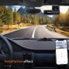 4K Front and 1080P Rear Dash Cam with, G Sensor, 24H Parking Monitoring for Car Driving Recorder, Dual Dash Cam 4K Front Rear Dash Camera view 4