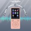 64GB MP4 Player, 5.0, 1.8 Inch Screen, Supports Up to 128GB, Mini USB Cable for PC Connection, Built in Speakers, for Entertainment, Study, Outdoor, Gym Fitness (Gold) view 2