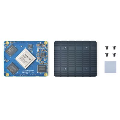 WayPonEV CM3588 Plus NAS Network Storage CPU Module - 4/8/16/32GB RAM, up to 256GB eMMC, 8-core Rockchip RK3588 Chip - for Home Cloud Server, Laptop Alternatives and AI Deep Learning (16+64GB Module)