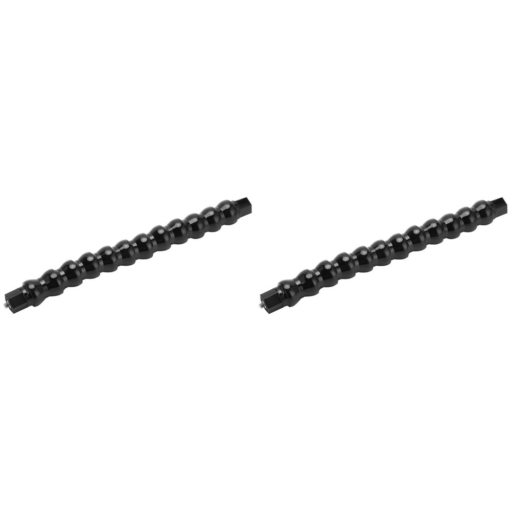 Camera Flexible Mount Arm, 2Pcs Black ABS Monopod Gooseneck Jaws 1/4in Screw Holes 12 Section Universal Sports Camera Hose Holder