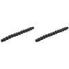 Camera Flexible Mount Arm, 2Pcs Black ABS Monopod Gooseneck Jaws 1/4in Screw Holes 12 Section Universal Sports Camera Hose Holder view 1